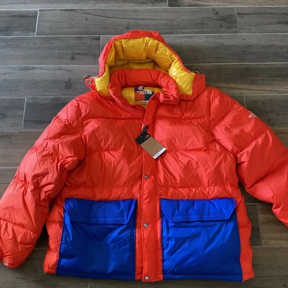 NWT The North Face Color Block Sierra Parka Down Insulated Jacket